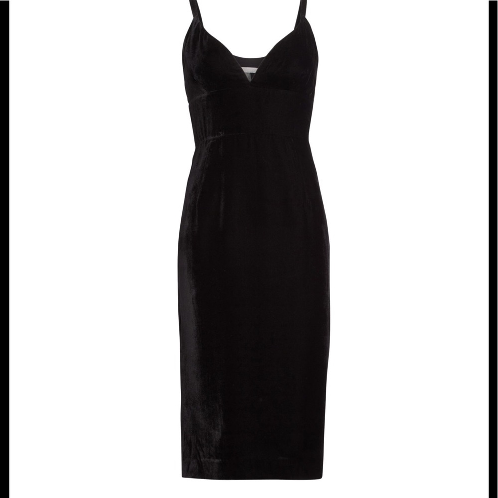 New Signature & Caroline Issa Velvet Cocktail Dres - Picture 4 of 6
